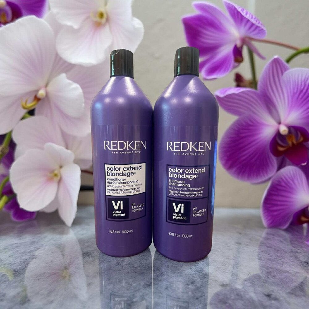 Redken Color Extend Blondage Violet Pigment Shampoo & Conditioner 33.8 oz
